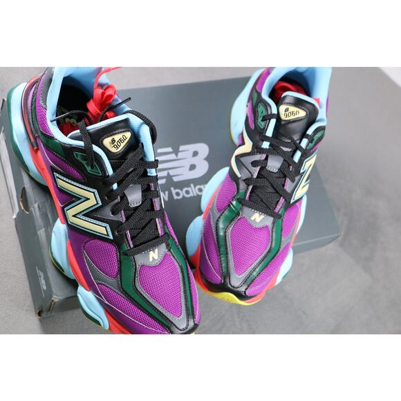 New Balance 9060 Pink Red Rose U9060RPO Men’s Size 13 Sneakers New Authentic main image 5